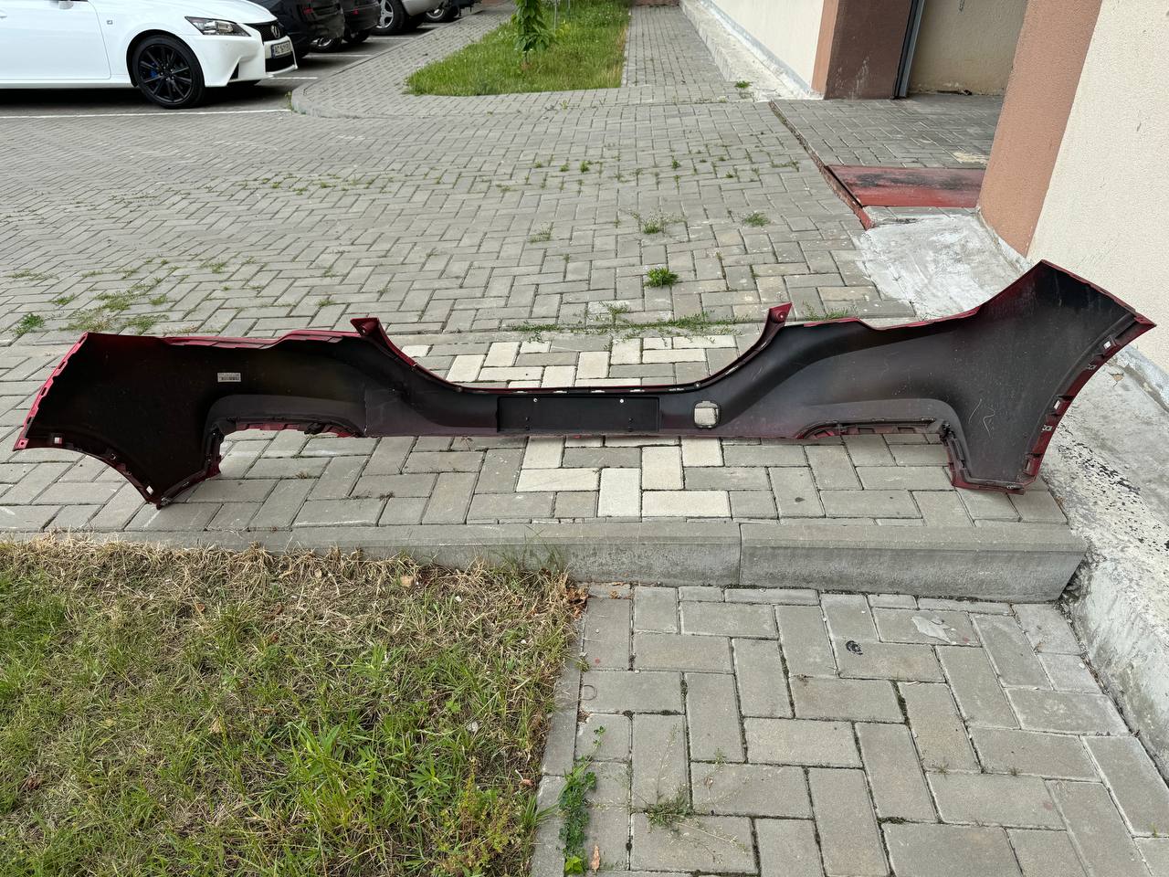 Бампер MG ZS EV 2021 голий