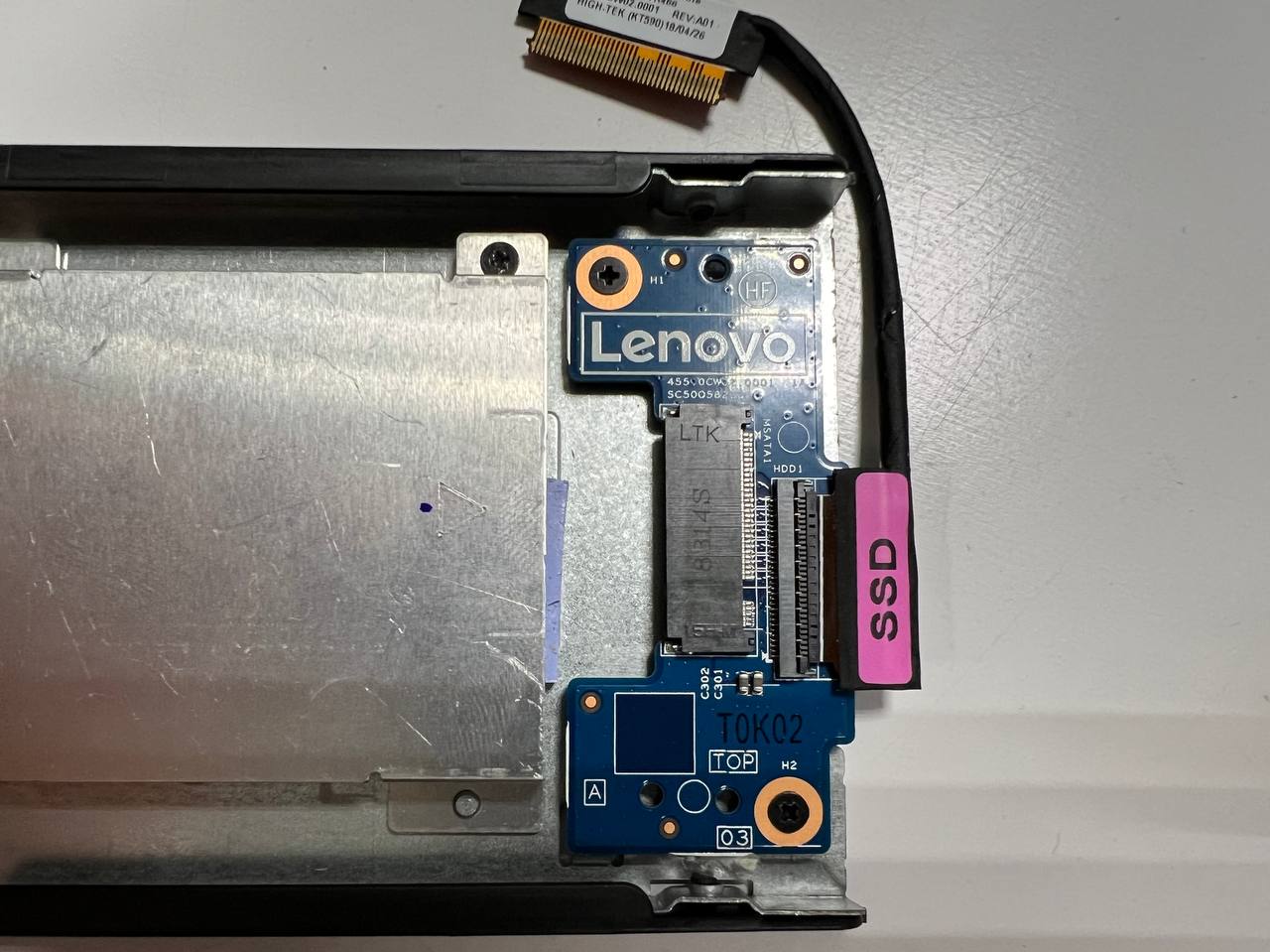 Адаптер SSD Lenovo ThinkPad P52s
