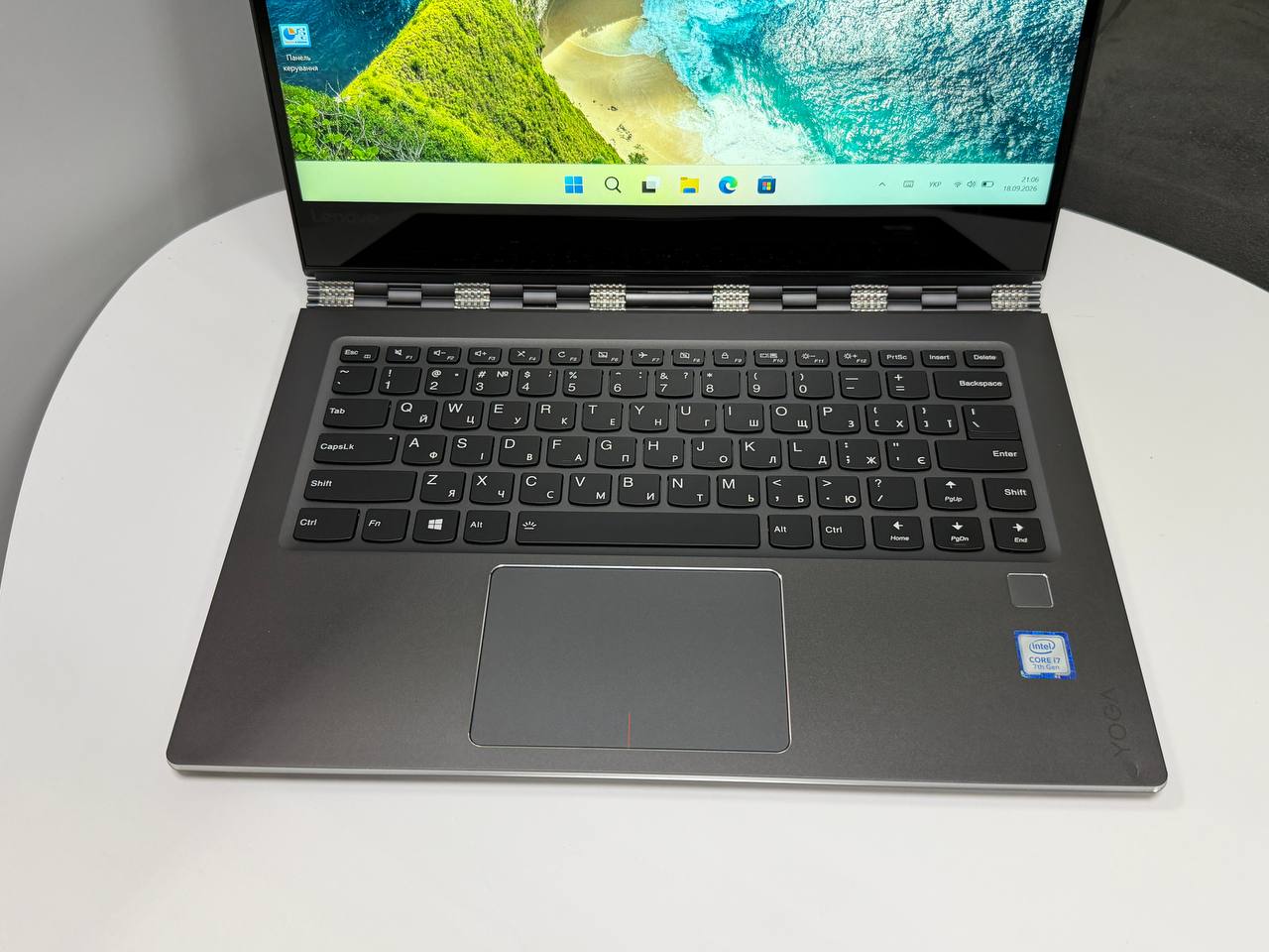 Сенсорний трансформер 
Lenovo Yoga 910 - 13IKB